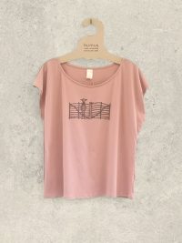 Organic cotton top pink