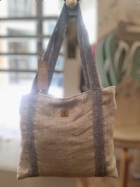 Bolso lino natural