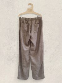 pantalón lino chico gris